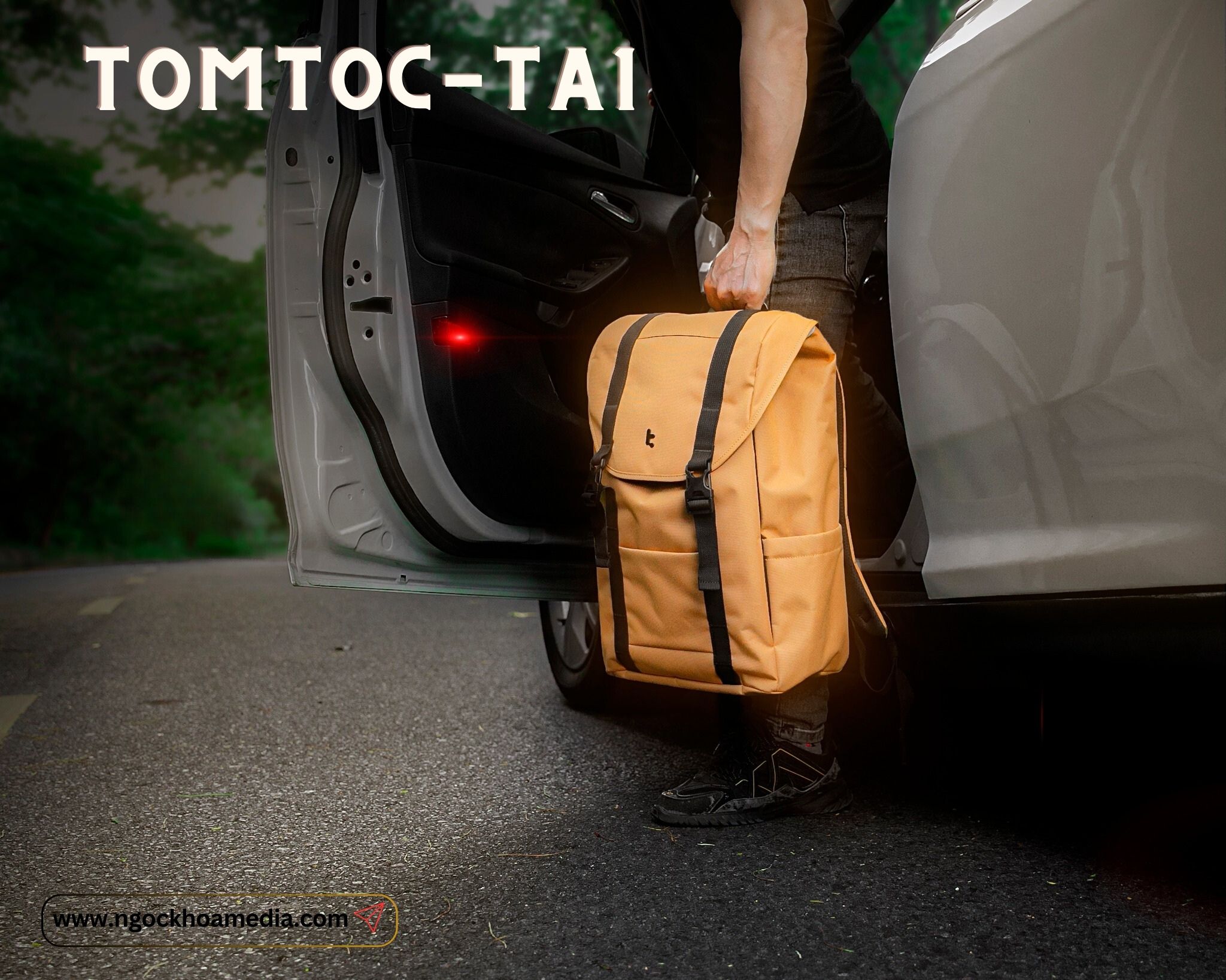 Balo Tomtoc TA1 VintPack Flap Dung Tích 22L Phong Cách Thời Trang 2023