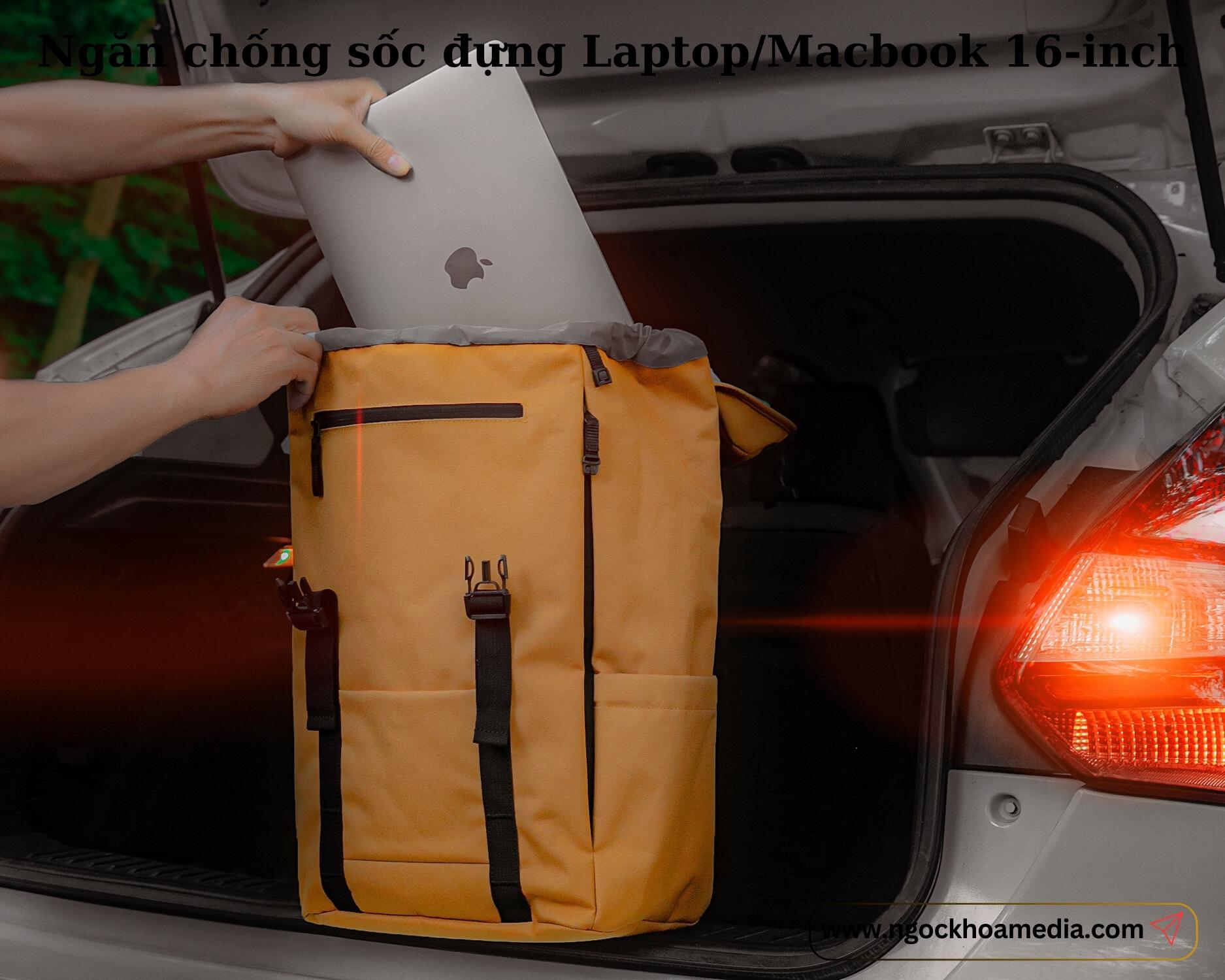 Balo VintPack TA1 Tomtoc Flap Dung Tích 22L