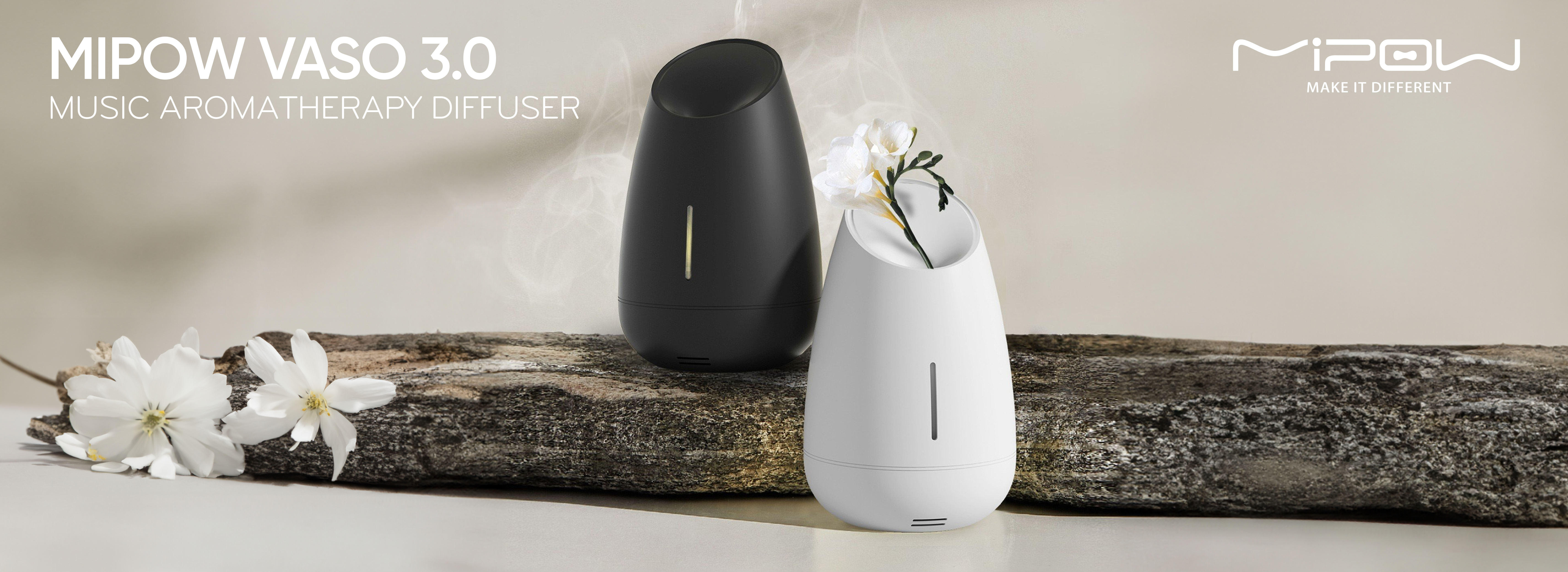 Máy Xông Tinh Dầu Mipow Vaso 3.0 Music Aromatherapy Diffuser – BTA200S