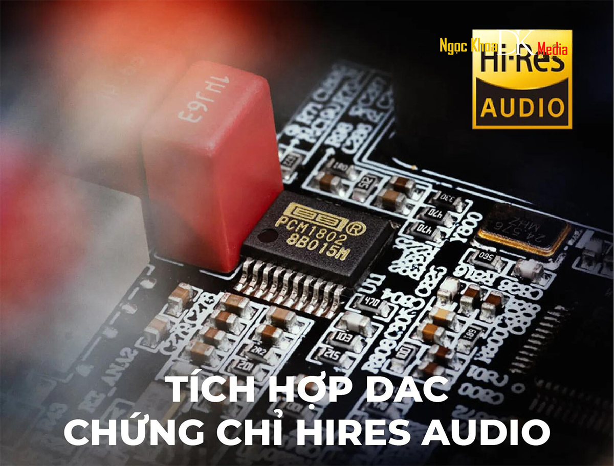 Loa Edifier Tích hợp DAC, Chứng Chỉ HIRES AUDIO