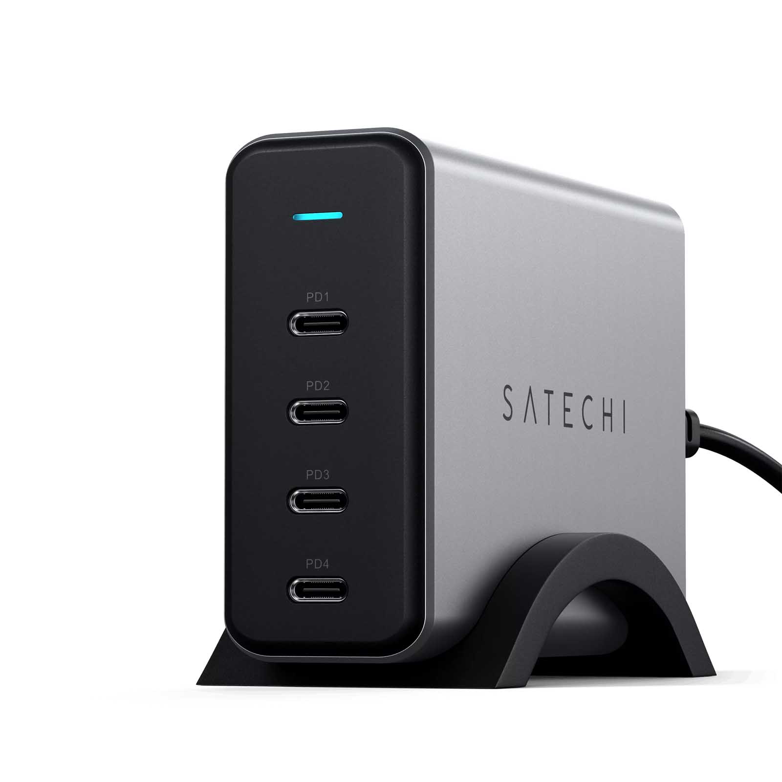 Bộ Sạc GaN Satechi PD 165W 4 Cổng USB-C – ST-UC165GM-EU