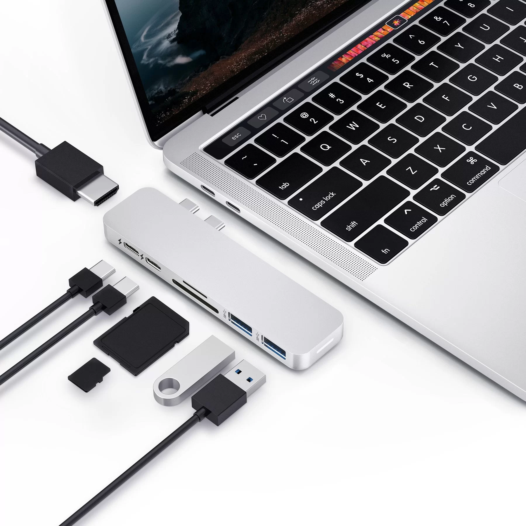 HyperDrive 7-in-2 USB-C Thunderbolt 3 Hub - GN28B