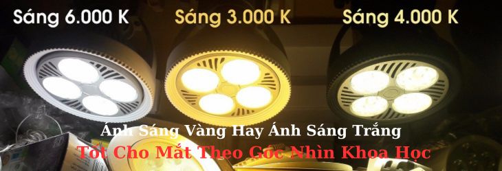 Ánh Sáng Vàng Hay Ánh Sáng Trắng Tốt Cho Mắt Theo Góc Nhìn Khoa Học