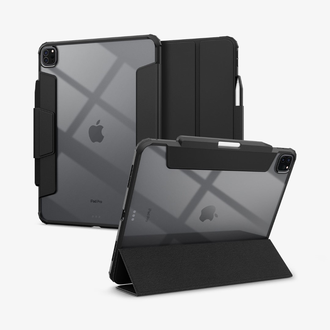 Bao Da iPad Pro - M4 - Spigen Case Ultra Hybrid Pro Black