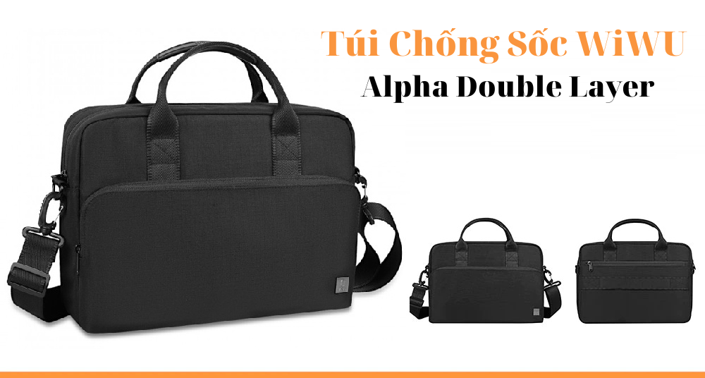 Túi Chống Sốc WiWU Alpha Double Layer