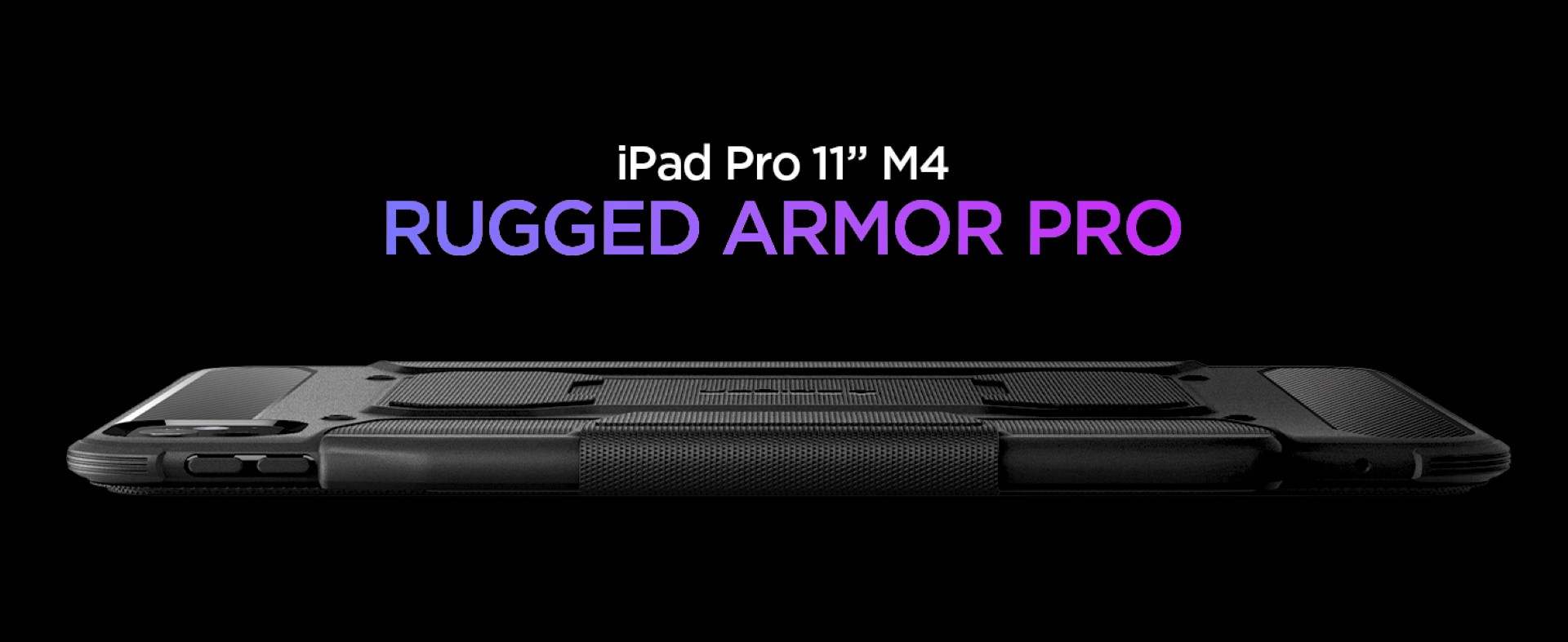 Bao Da iPad Pro 11 (2024) Spigen Case Rugged Armor Pro - ACS07017