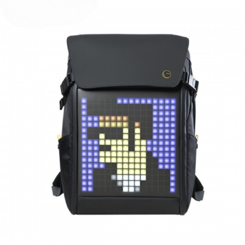 Divoom Pixoo Backpack-M - Balo Du Lịch Màn Hình Led Chống Nước - Balo Đựng Laptop 15-inch