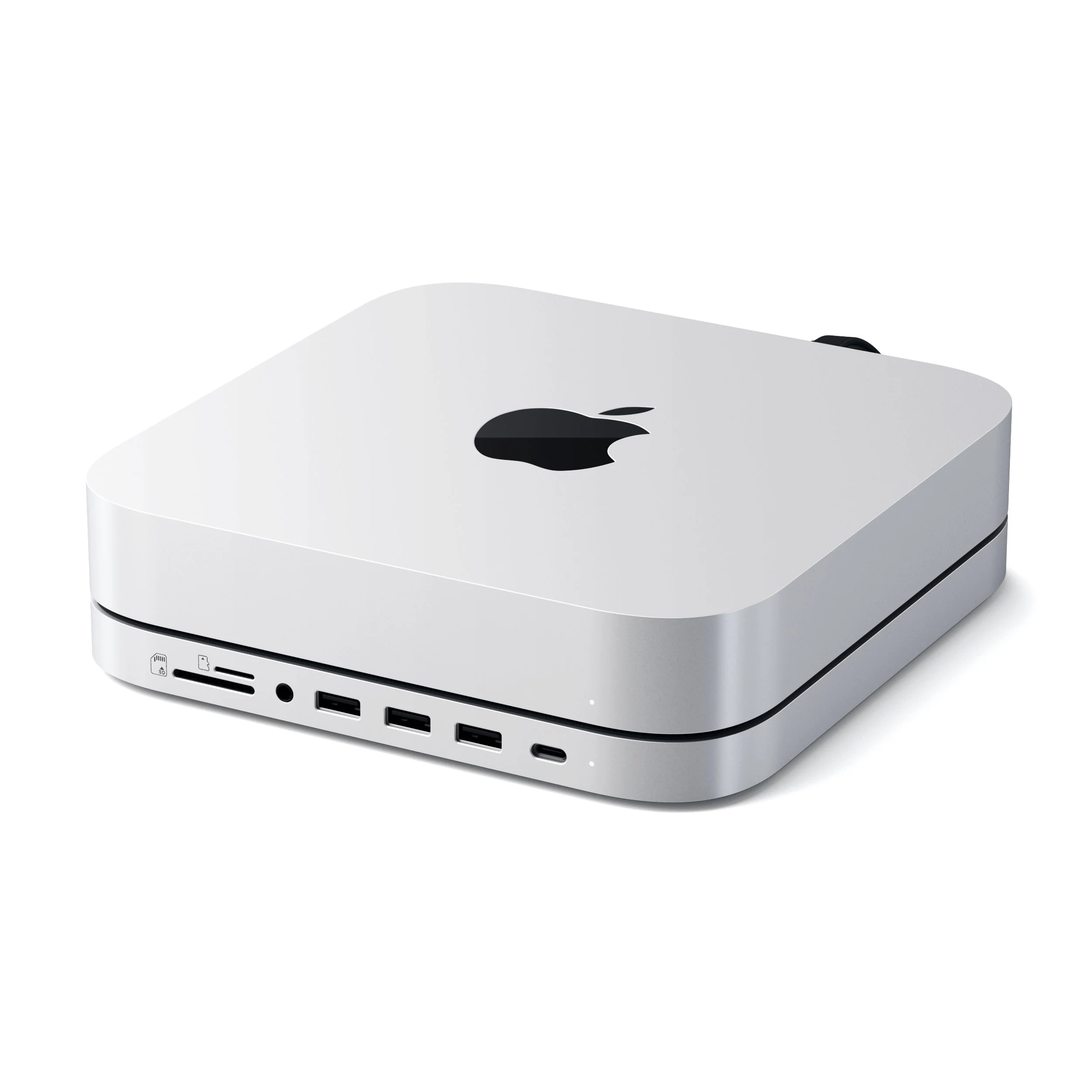 Đế kiêm Hub chuyển đổi Satechi 8in1 cho Mac Mini với khe gắn SSD – ST-GMMSHS