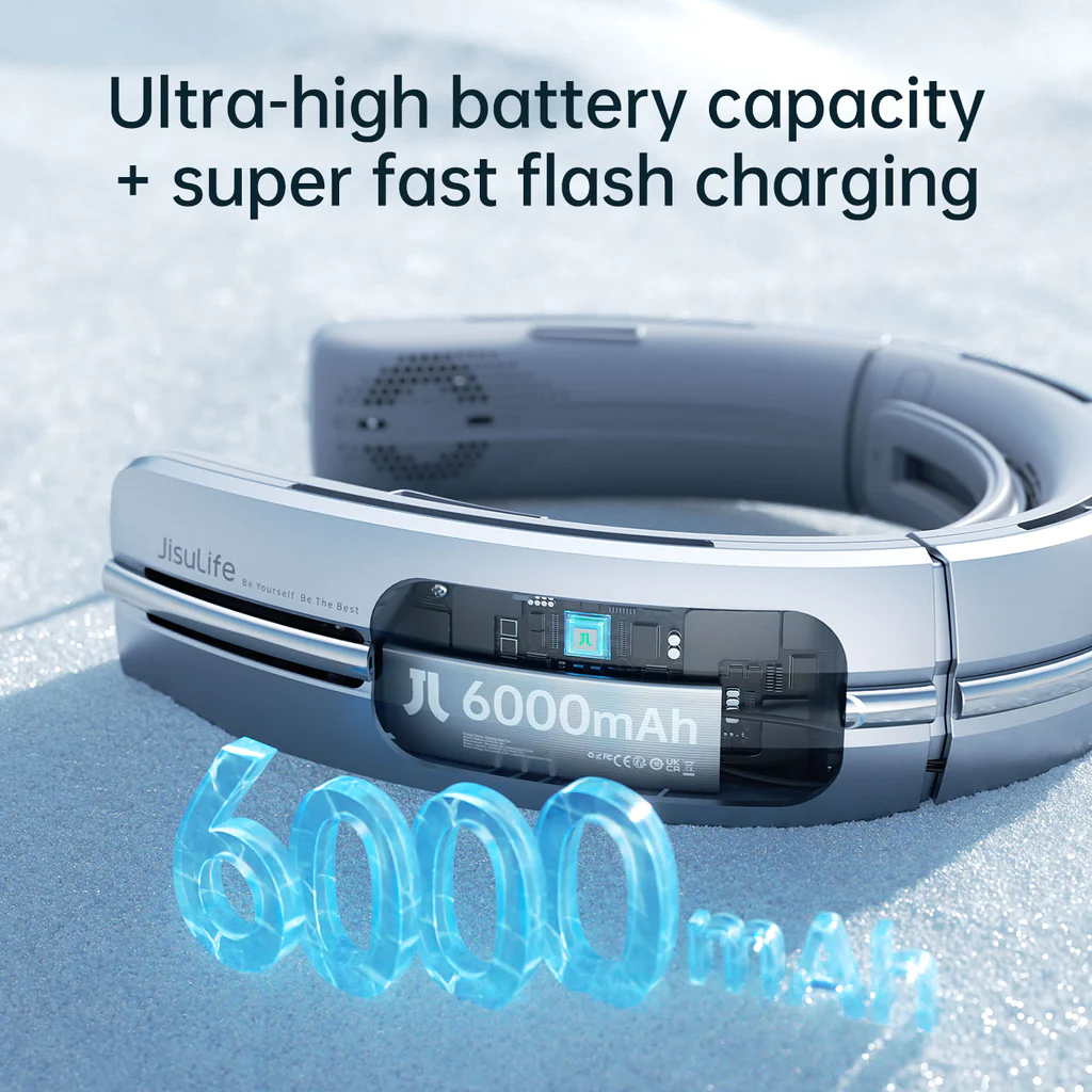 Quạt Đeo Cổ Jisulife Pro 3 Làm Mát 360° - FA50 - 9SS Việt Nam