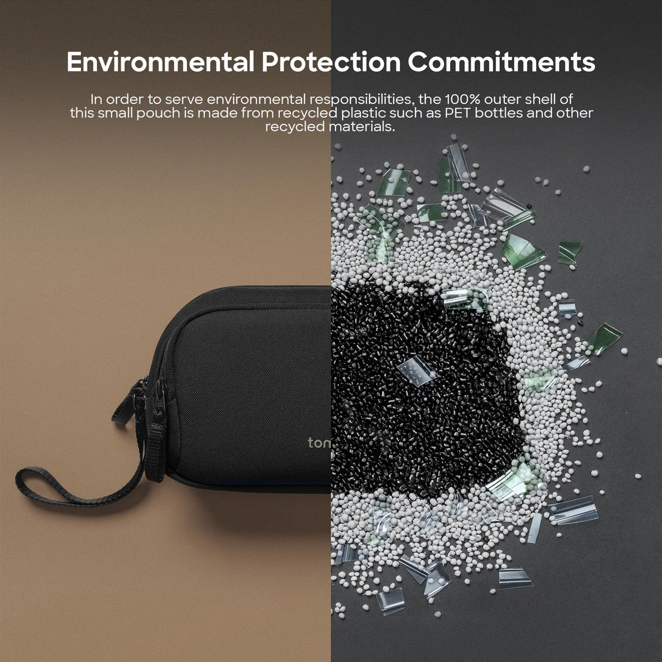 Túi Đựng Phụ Kiện Tomtoc (USA) Light Electrong Accessory Pouch 1.8L - T12M1