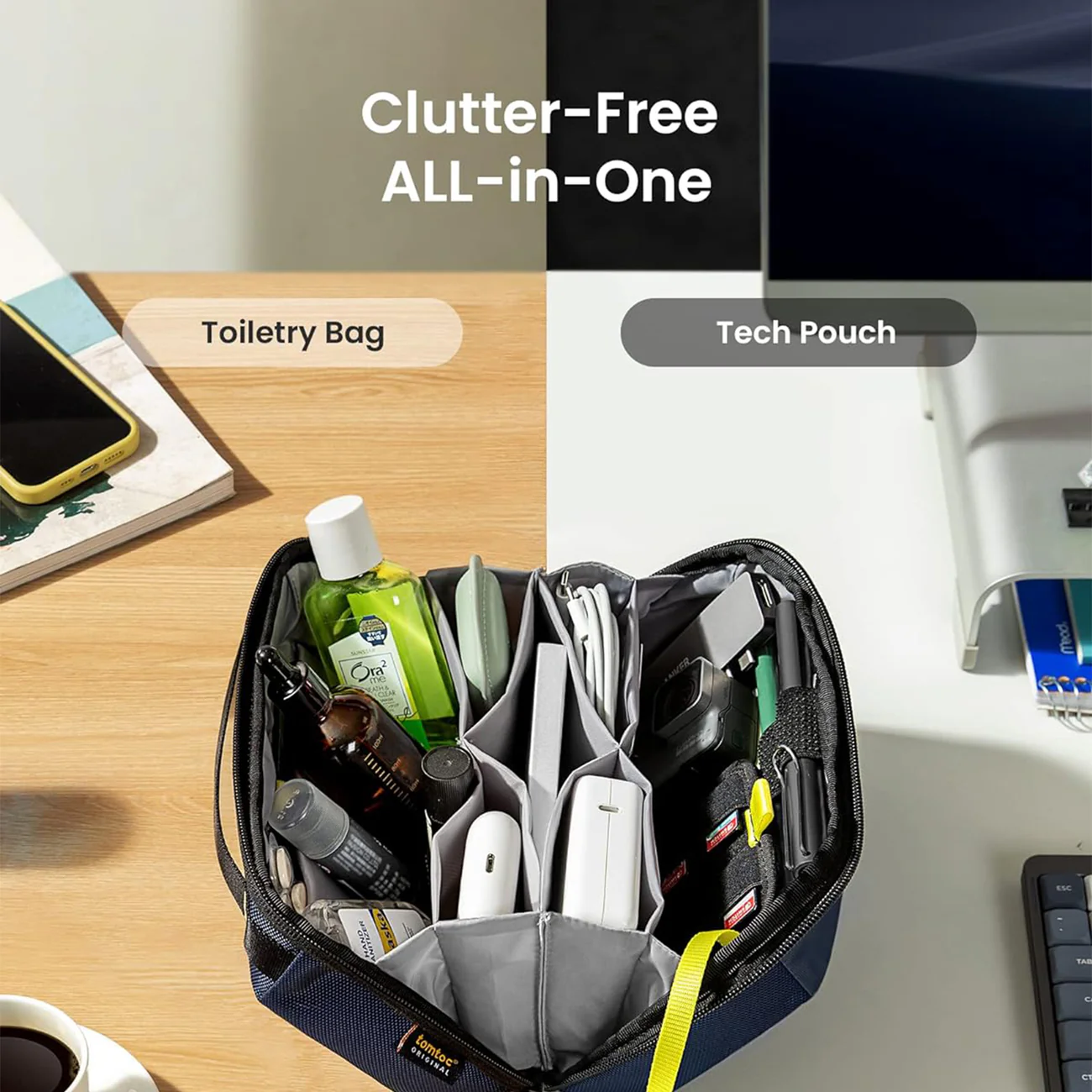 Túi Phụ Kiện Tomtoc (USA) Navigator-T13 3.5L Accessory Pouch - T13M1