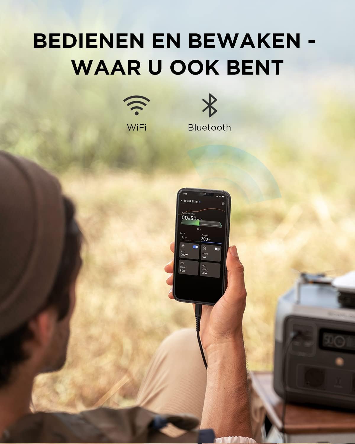 Trạm Sạc Di Động EcoFlow River 2 Max + Tấm Sạc Năng Lượng Mặt Trời 160W