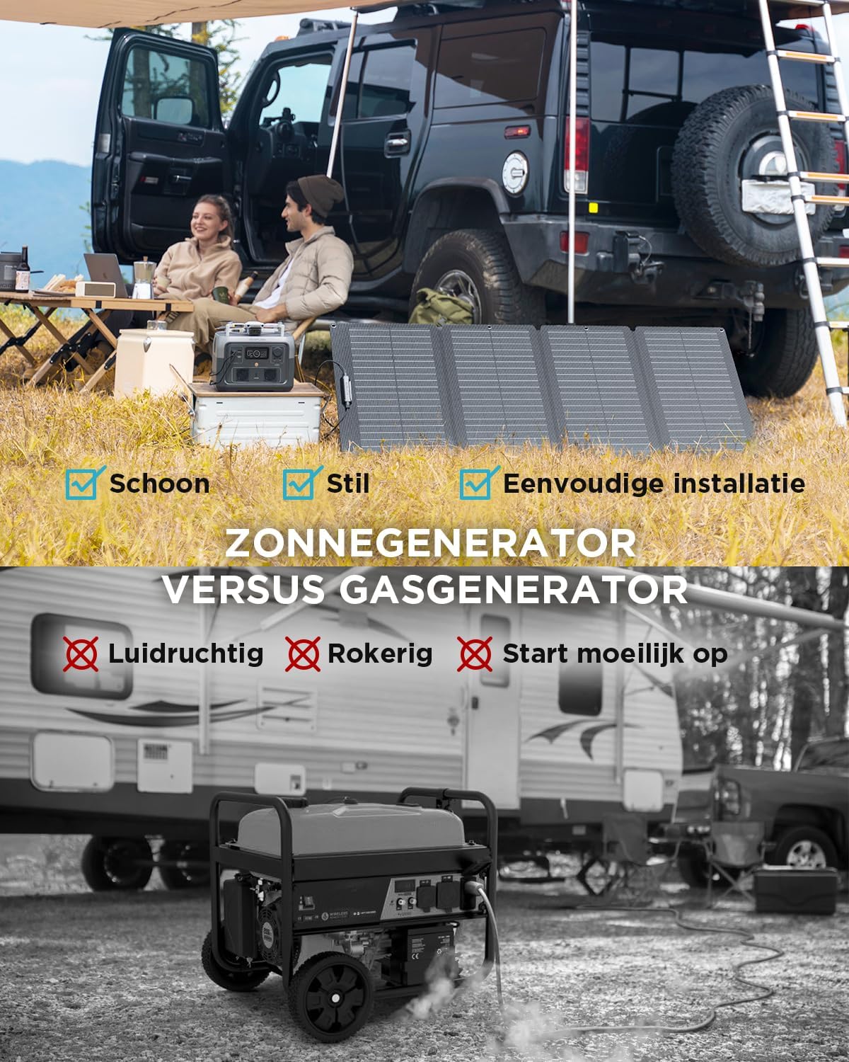 Trạm Sạc Di Động EcoFlow River 2 Max + Tấm Sạc Năng Lượng Mặt Trời 160W