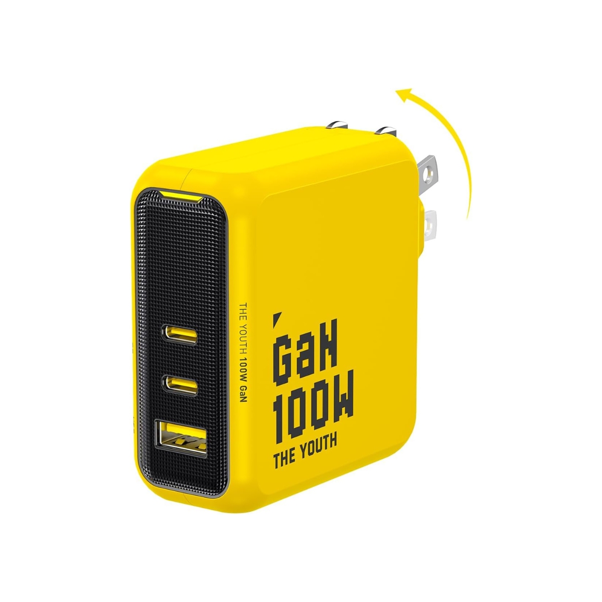 Củ Sạc Nhanh 3 Cổng PD/PPS/QC4 Gan+ 100W USB C Aohi Youth - AOC-C018