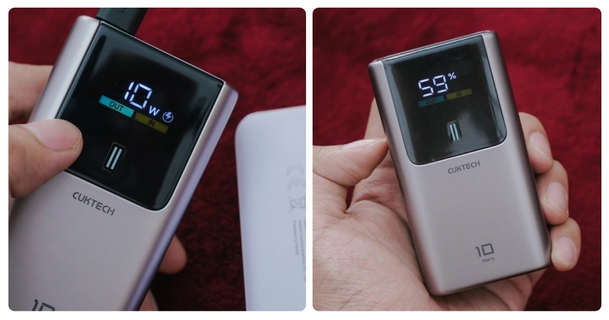 Cuktech No.10 Mini Power Bank 10.000mAh 55W PD/PPS/QC/Mi Turbro – PB1055 Cuktech No.10 Mini Power Bank 10.000mAh 55W PD/PPS/QC/Mi Turbro – PB1055