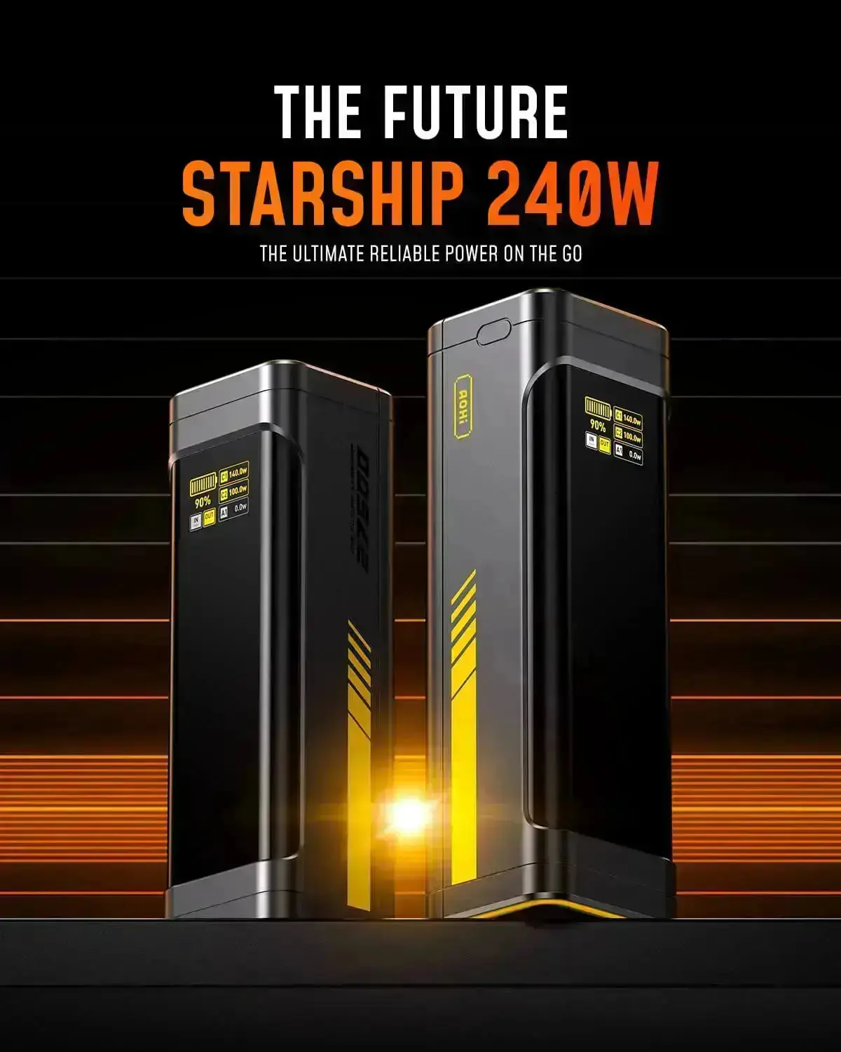 Pin Dự Phòng 27.600mAh AOHI The Future Starship 240W - AOC-P011
