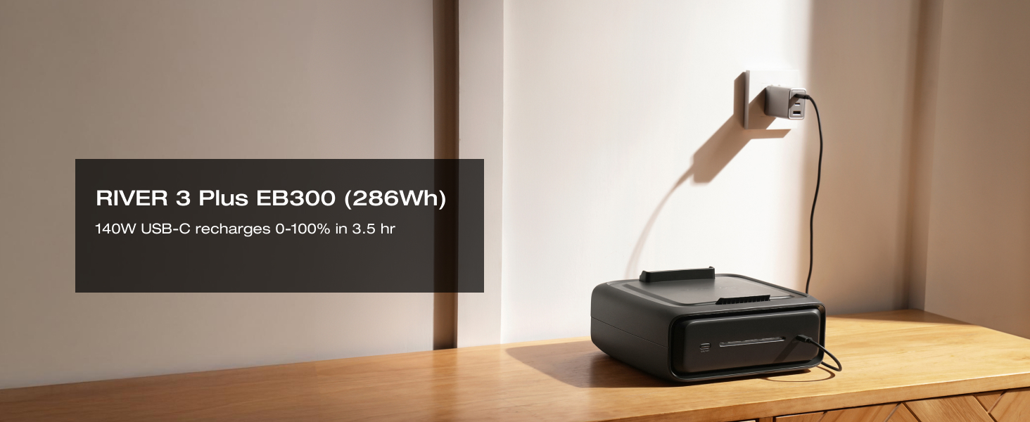Thời Gian Sạc Pin Dự Phòng Mở Rộng EcoFlow RIVER 3 Plus Extra EB300 - Khi Sạc Trực Tiếp Thời Gian Sạc Pin Dự Phòng Mở Rộng EcoFlow RIVER 3 Plus Extra EB300 - Khi Sạc Trực Tiếp