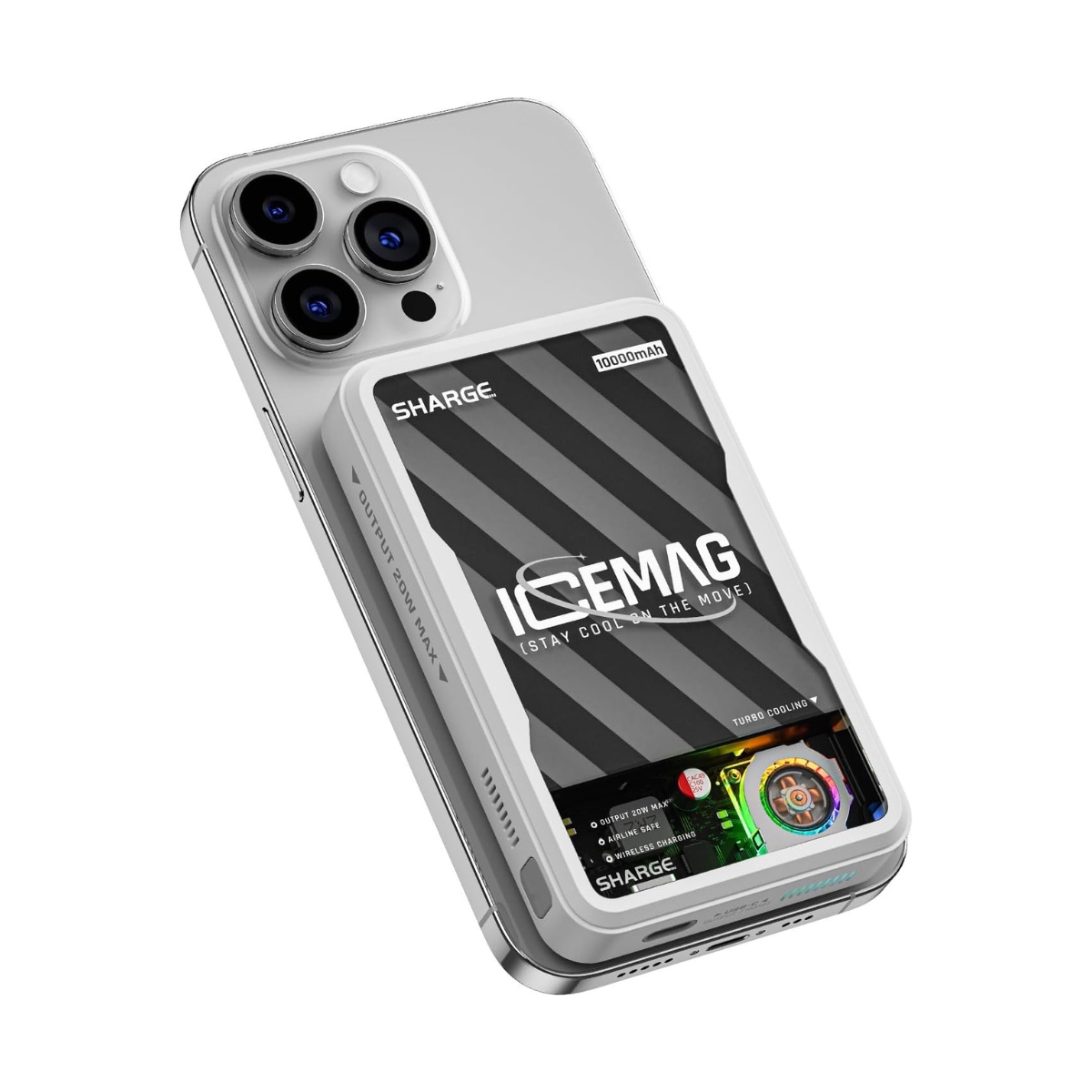 Pin Dự Phong Từ Tính 10000mAh Shargeek ICEMAG 1 IQ2 30W - SP020A