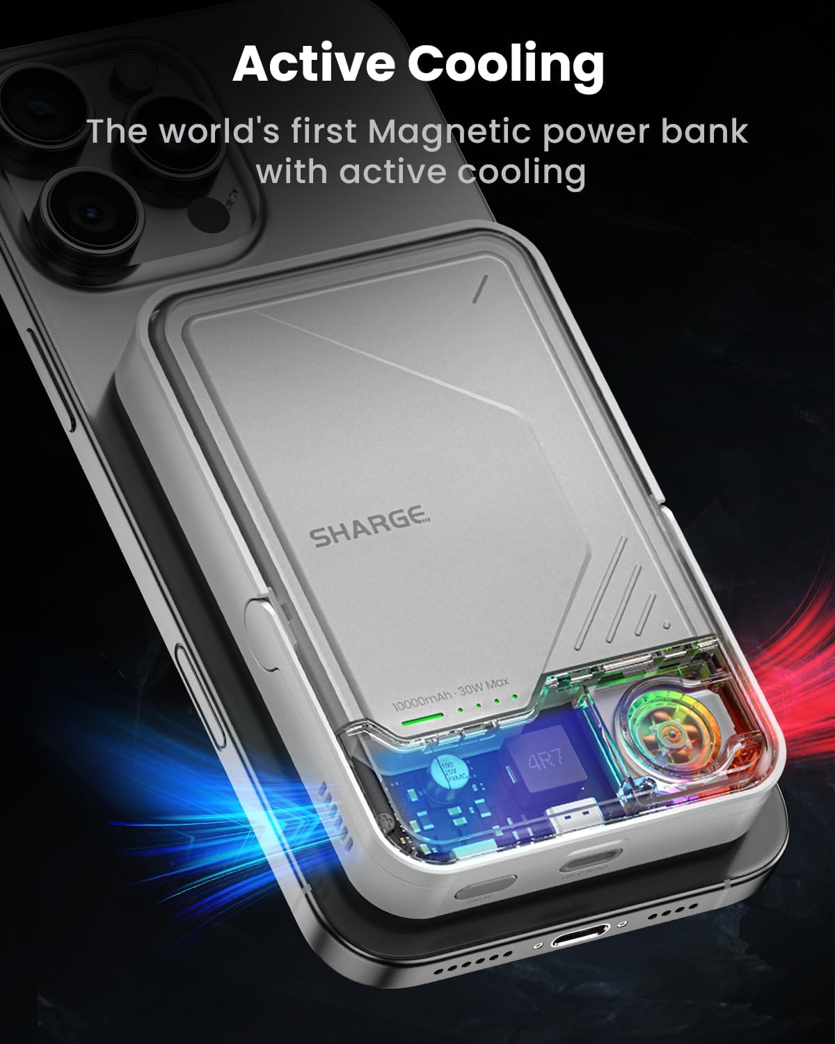 Pin Dự Phòng MagSafe Shargeek ICEMAG 2 IQ2 30W