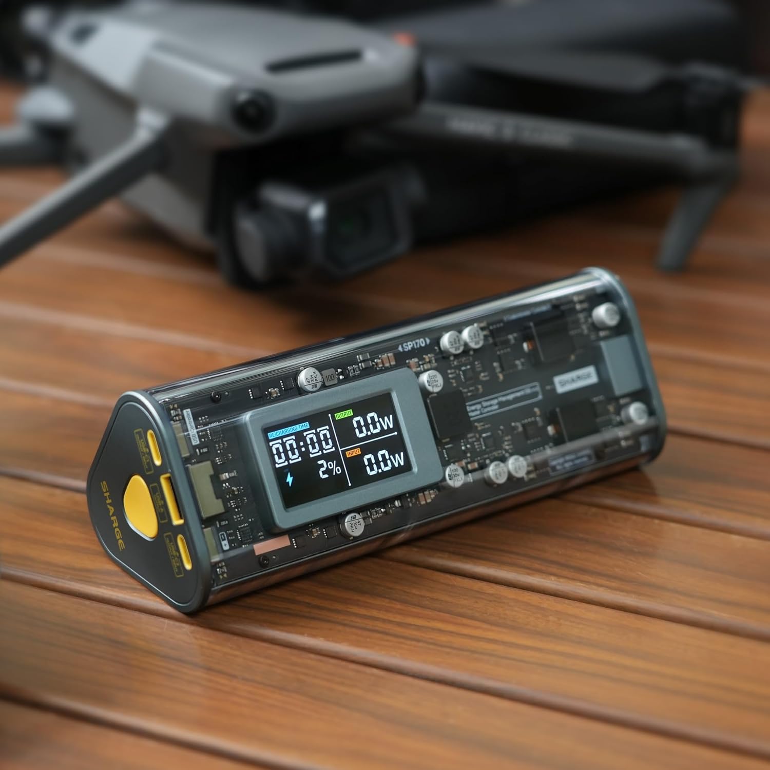 Pin Dự Phòng Trong Suốt Shargeek 24000mAh 170W -SP170