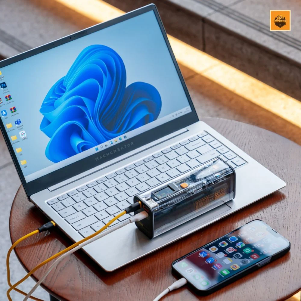 Sạc Dự Phòng Trong Suốt 25600mAh Shargeek Storm 2 Công Suất 100W - STM2-2