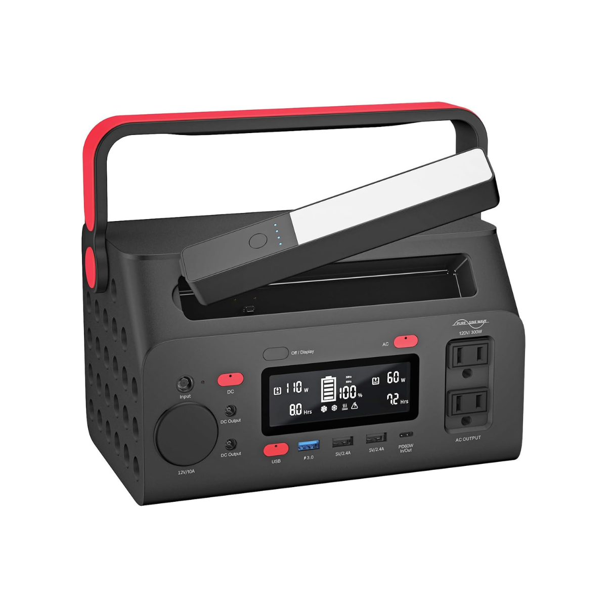 Trạm Sạc Dự Phòng Di Động Energizer 293Wh| 300W Li-ion - PPS300W2