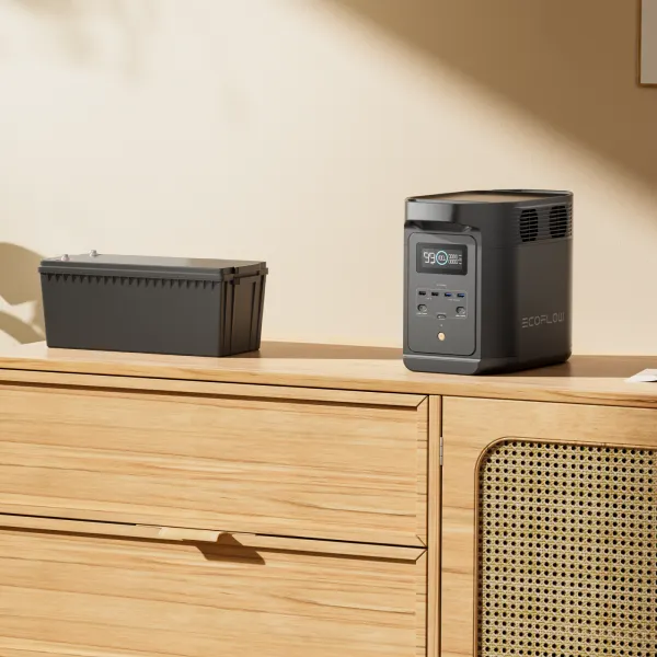 Trạm Sạc Dự Phòng Di Động EcoFlow E980 - 500W, 980Wh