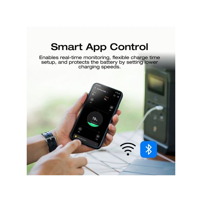 Máy Phát Điện Di Động ECOFLOW 980WH 500W E980