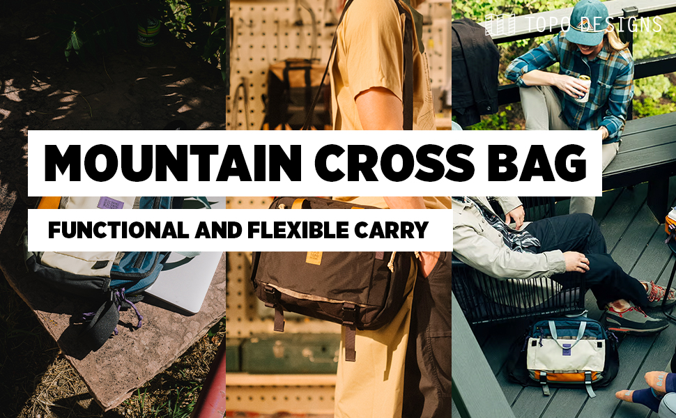 Túi Xách Topo Designs (Corolado, USA) Mountain Cross Bag 17L - 31455