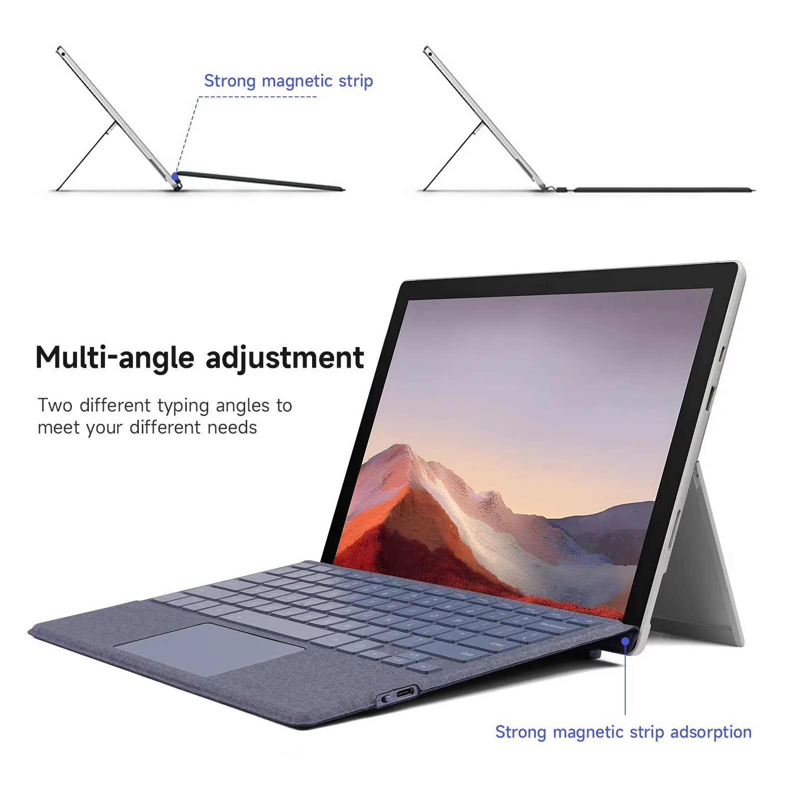 Surface Pro Type Cover Pro 12 Dux Ducis CK Pro Series