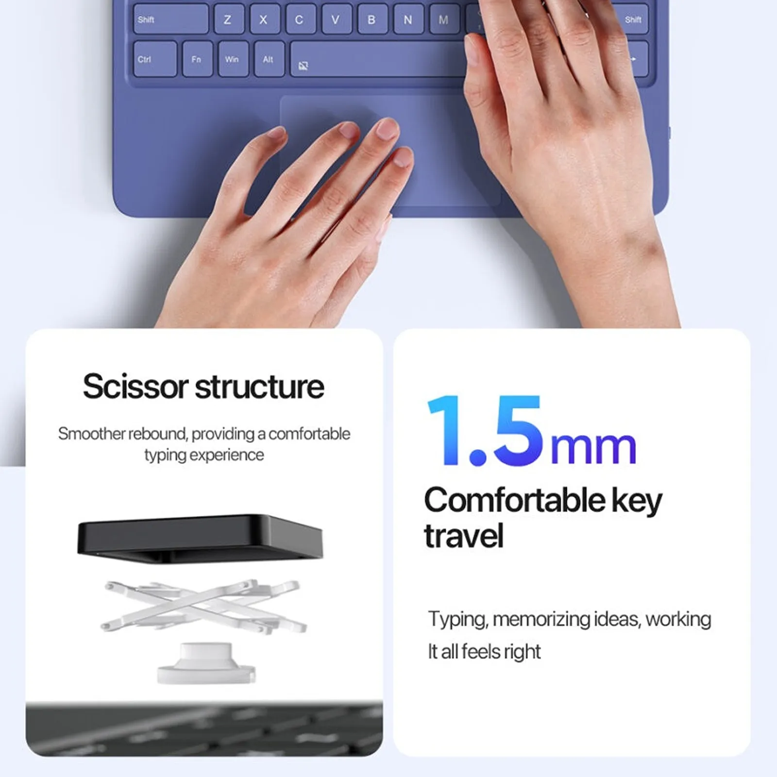 Surface Pro Type Cover Pro 12 Dux Ducis CK Pro Series