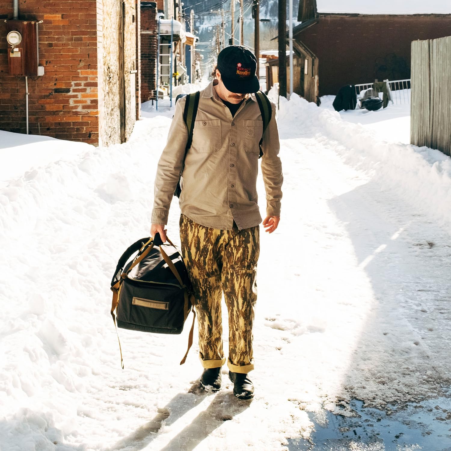 Túi Trống Kiêm Balo Topo Designs (Corolado, USA) Mountain Duffel 40L - 93151702