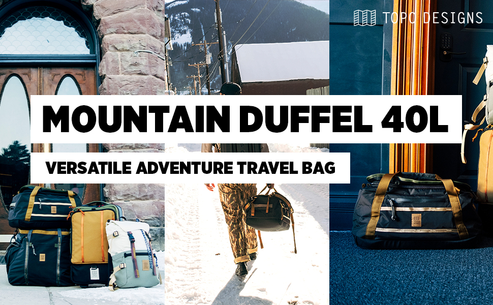 Topo Designs Mountain Duffel 40L