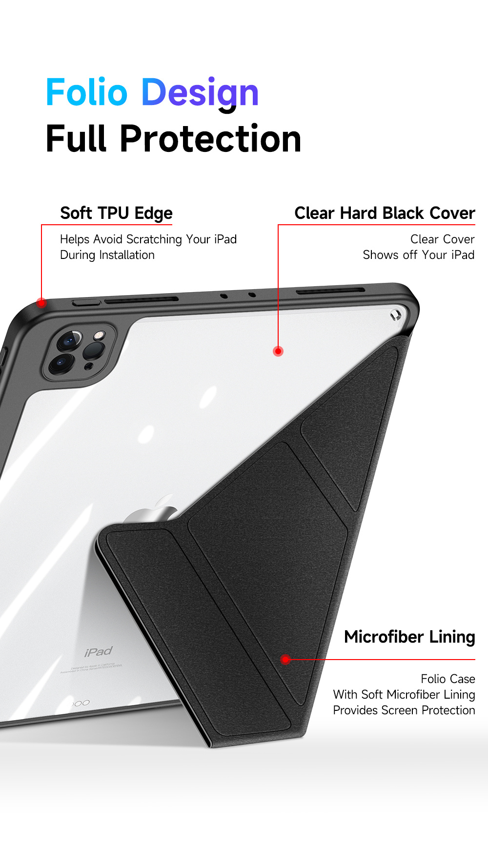 Bao Da iPad Pro 12.9 Dux Ducis Magi Series |9SS.VN