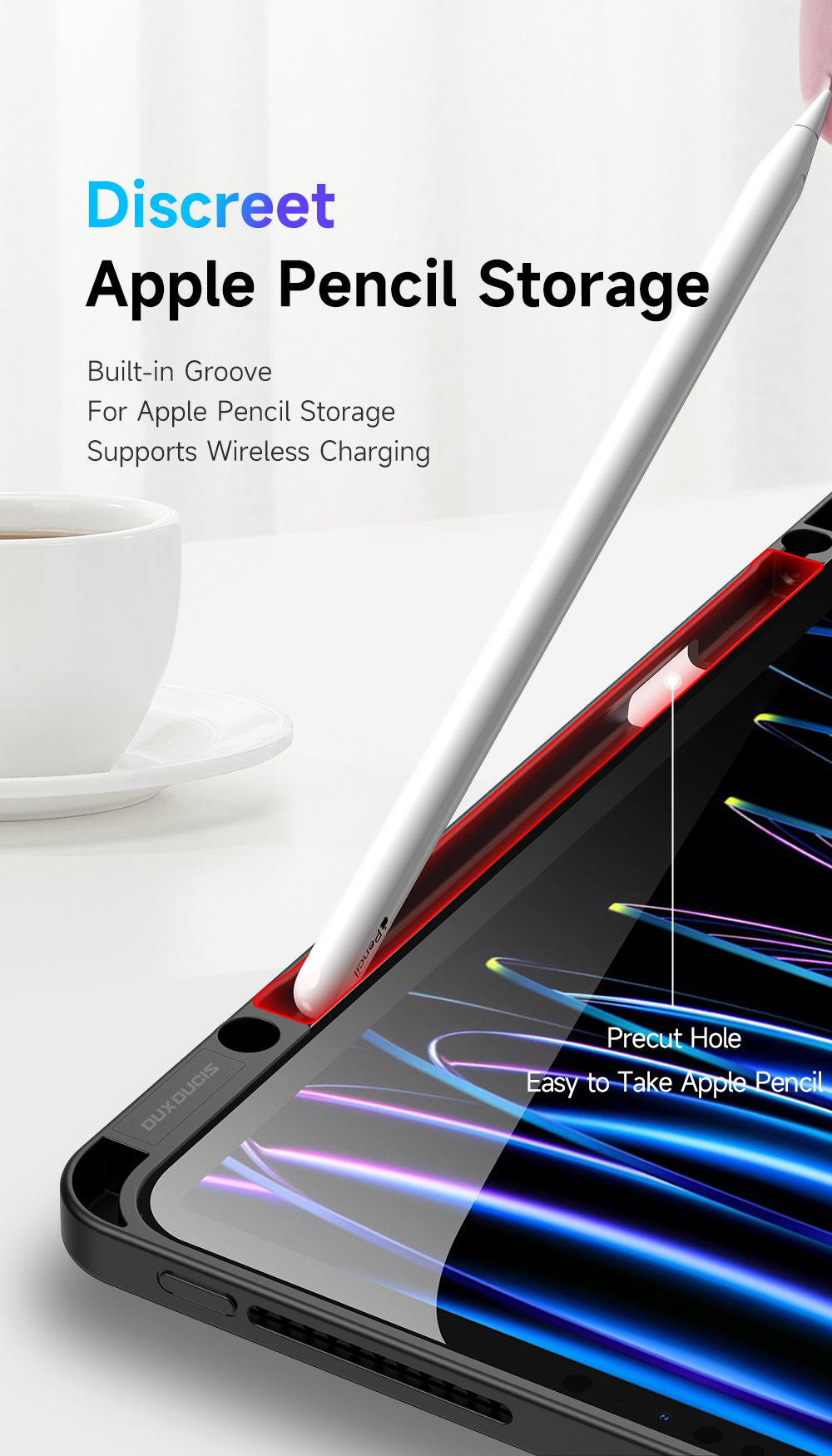 Bao Da iPad Pro 12.9 Dux Ducis Magi Series |9SS.VN