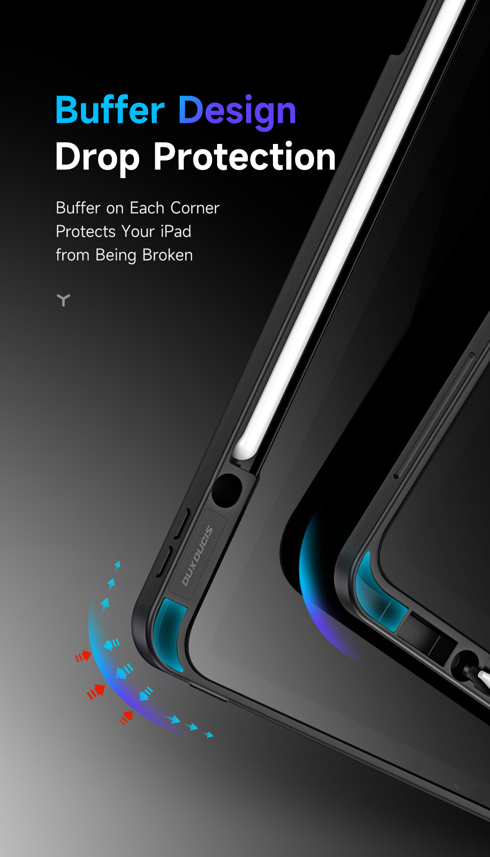 Bao Da iPad Pro 12.9 Dux Ducis Magi Series |9SS.VN