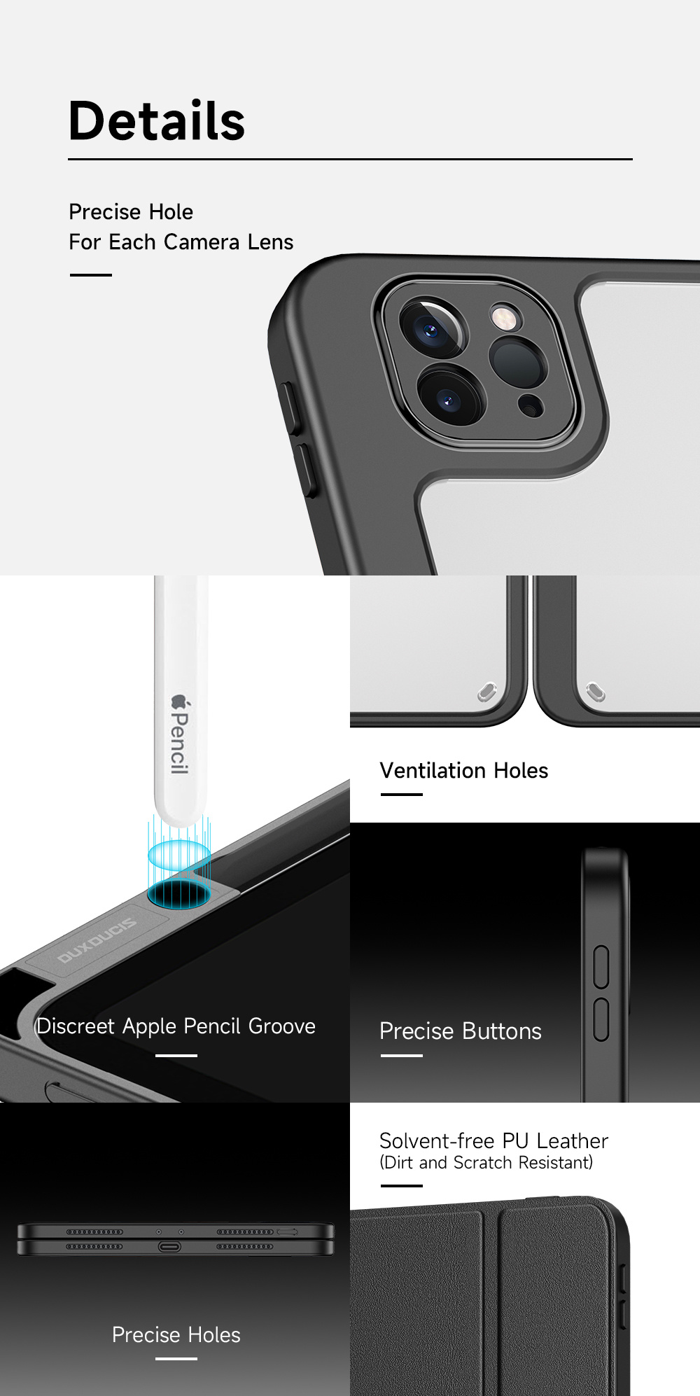 Bao Da iPad Pro 12.9 Dux Ducis Magi Series |9SS.VN