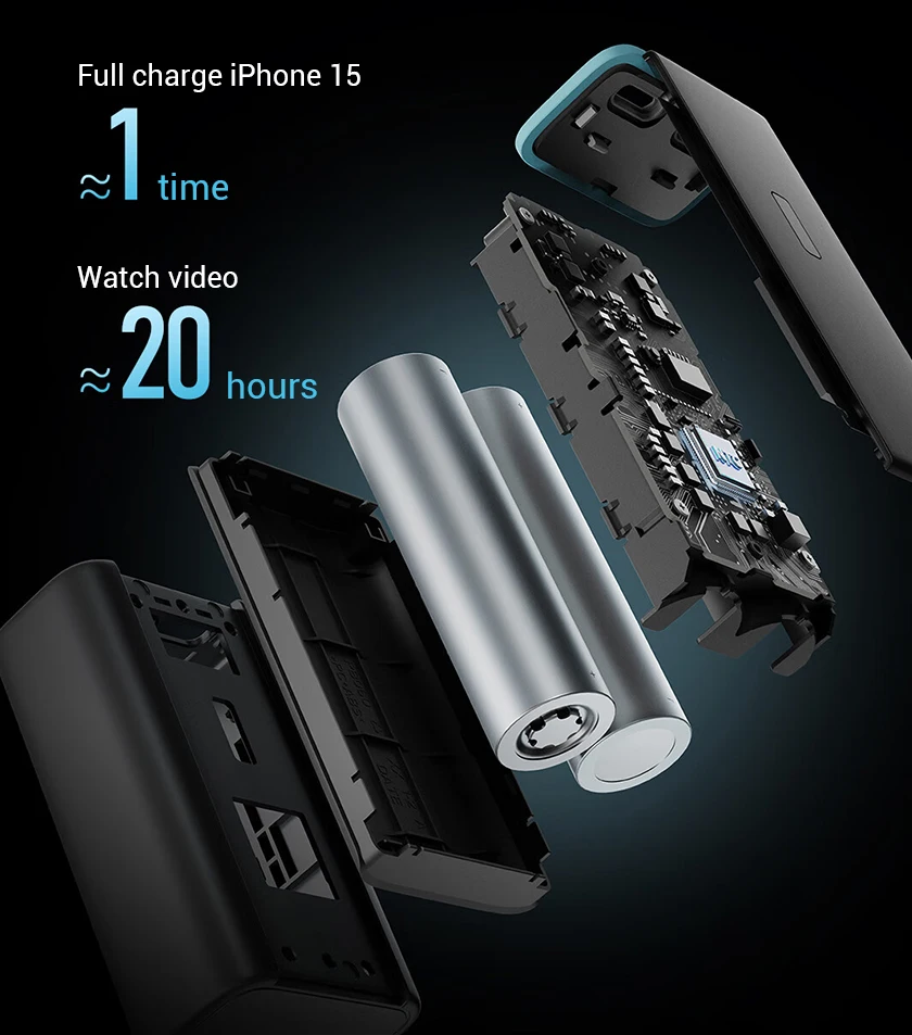 Cuktech 6.000 mAh Power Bank 55W - PB060 | 9SS.VN