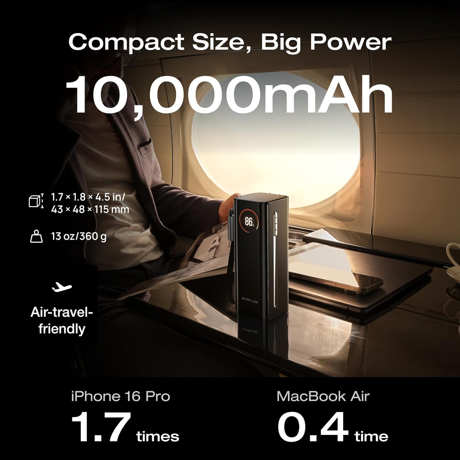 Pin Dự Phòng EcoFlow RAPID Pro 3in1 (10.000mAh, 67W) | 9SS.VN