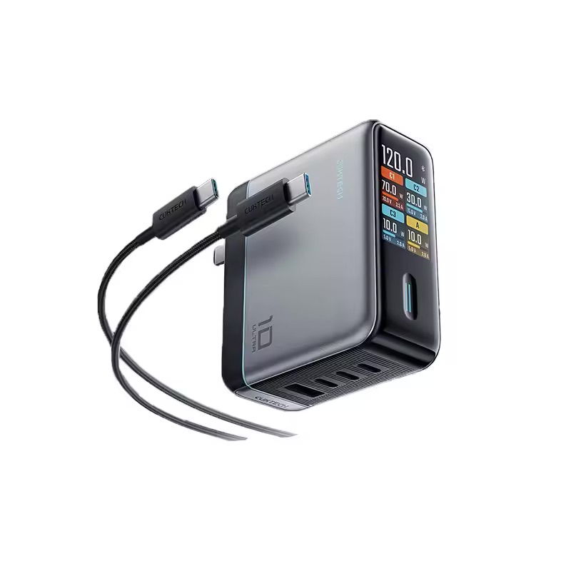 Sạc nhanh Cuktech 10 Ultra GaN 120W Super (AD1204U) - 9SS.VN