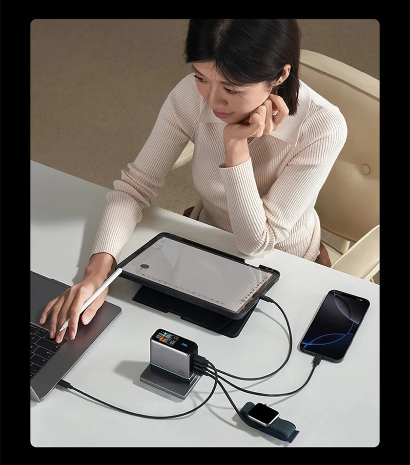 Sạc nhanh Cuktech 10 Ultra GaN 120W Super - 9SS.VN Sạc nhanh Cuktech 10 Ultra GaN 120W Super - 9SS.VN