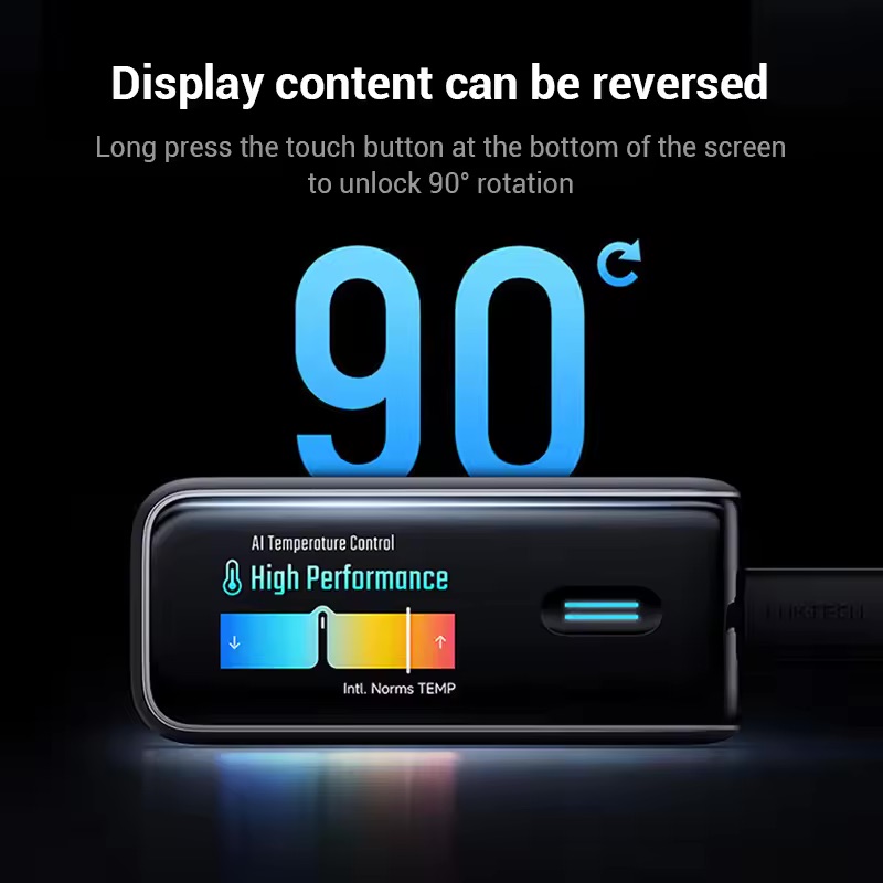 Sạc nhanh Cuktech 10 Ultra GaN 120W Super (AD1204U) - 9SS.VN