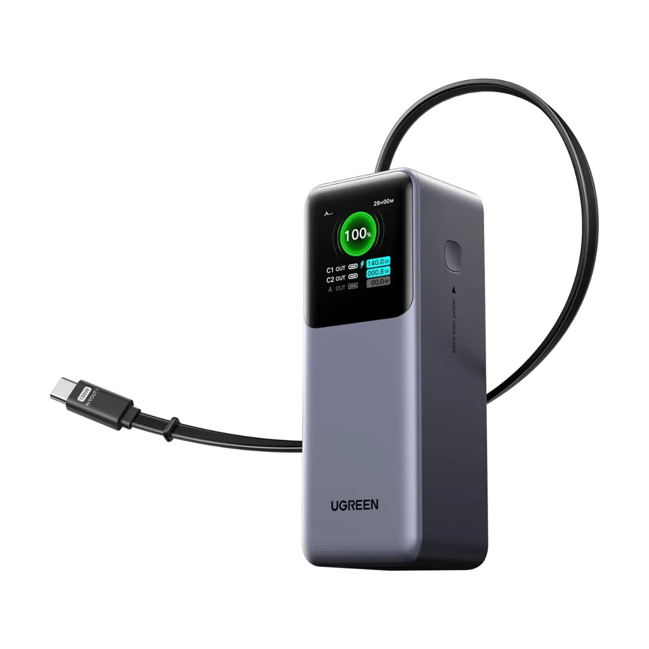 Pin dự phòng UGREEN Nexode PB726 20.000mAh, 165W