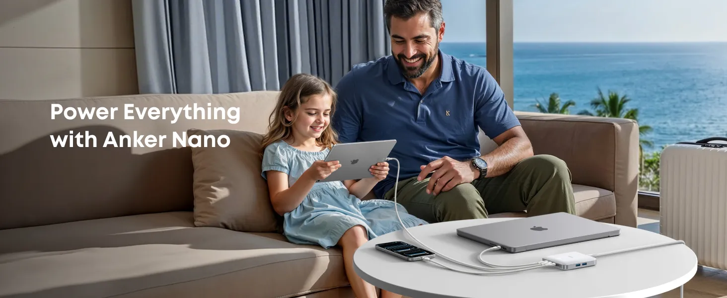 Sạc Để Bàn 6 Cổng Anker Nano 130W - A2155 | Phân Phối Chính Hãng Tại: https://9ss.vn/sac-de-ban-6-cong-nho-gon-cong-suat-lon-anker-nano-130w-a2155/
