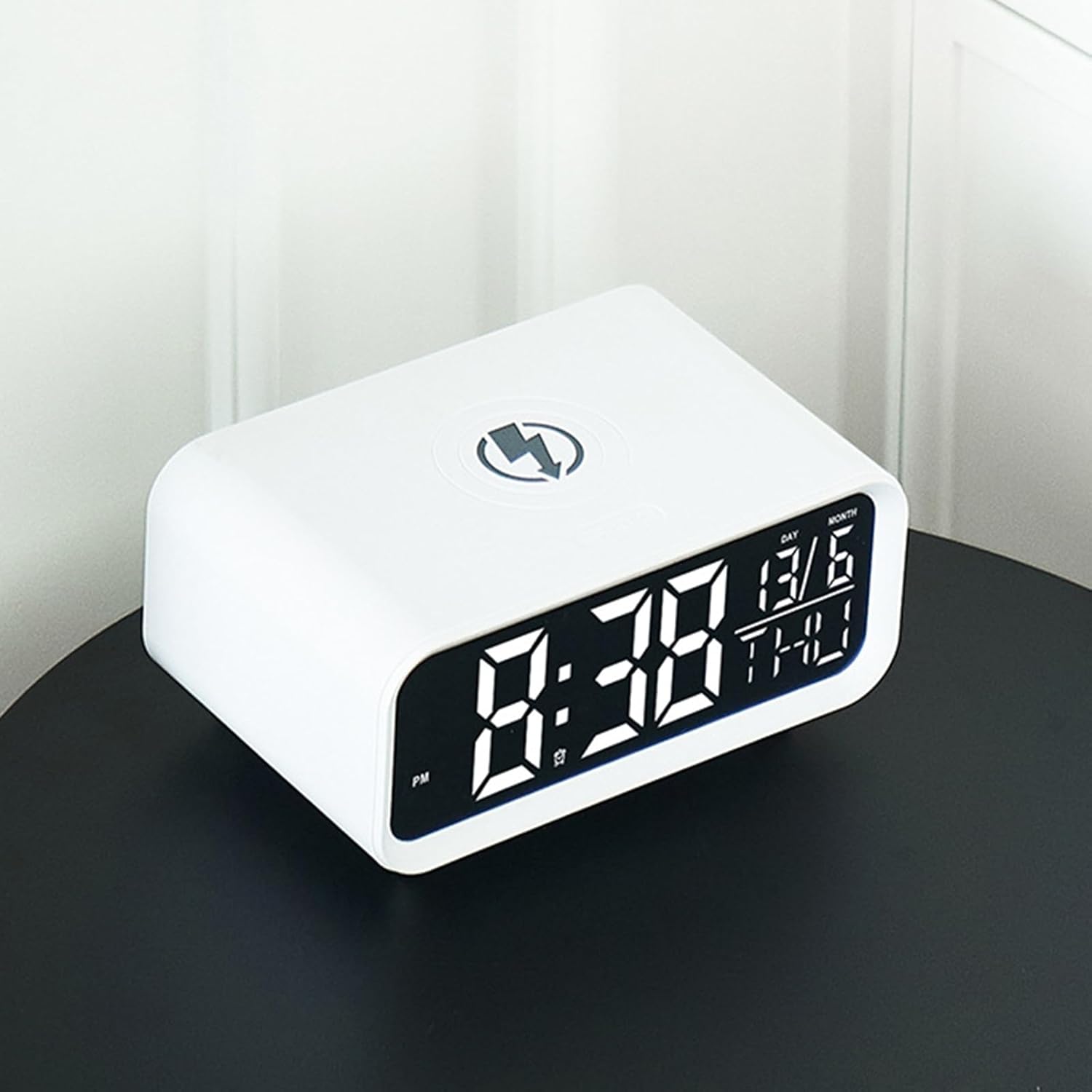 Đồng Hồ Điện Tử Để Bàn Tích Hợp Sạc Không Dây & Đèn Ngủ | 9SS.VN Phân Phối Chính Hãng