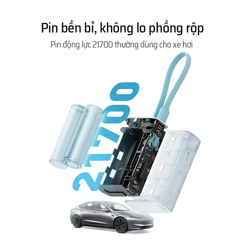 Pin Dự Phòng Cuktech LPB100 CP13 10.000mAh | 9SS.VN Phân Phối Chính Hãng