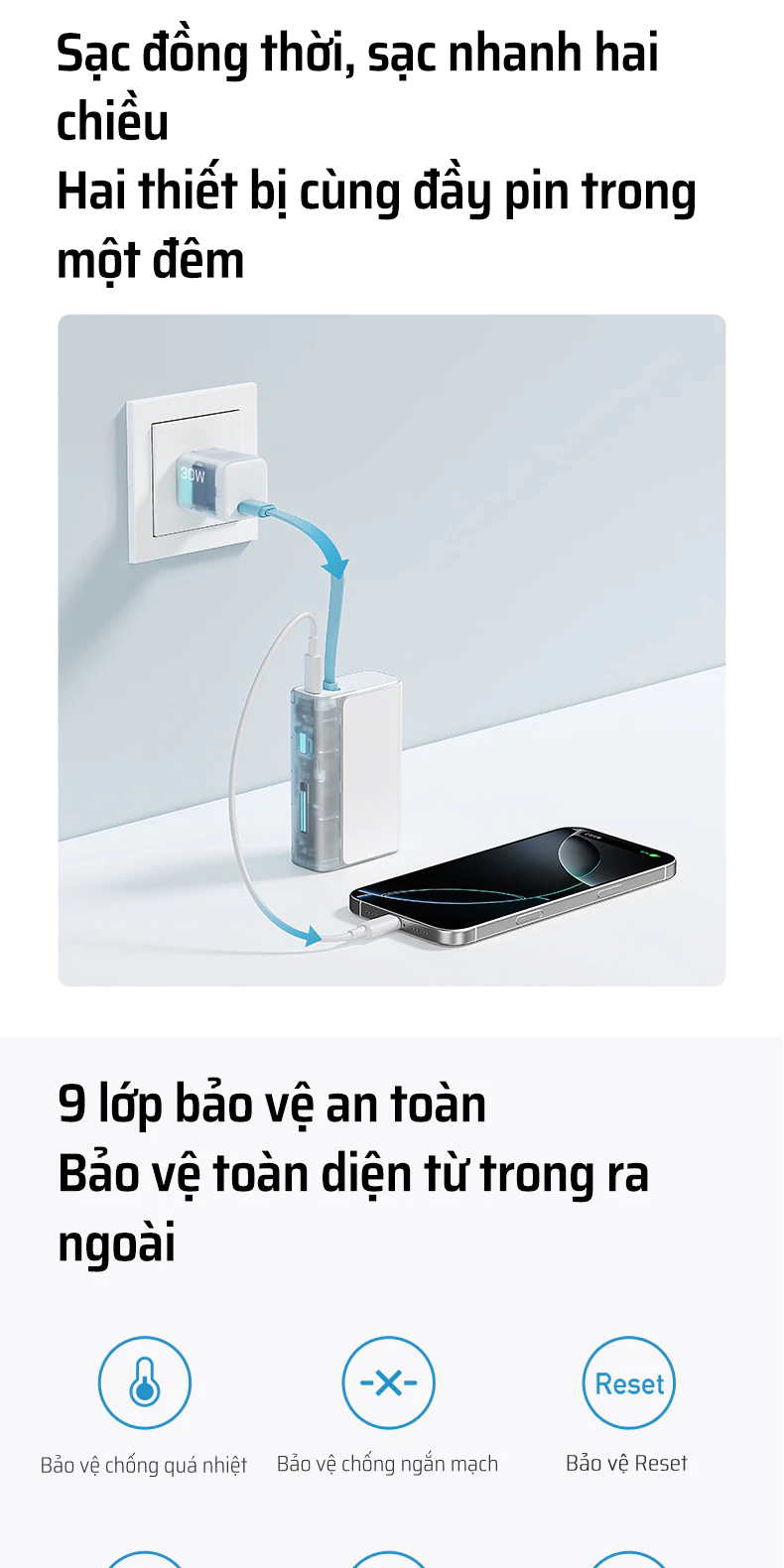 Pin Dự Phòng Cuktech LPB100 CP13 10.000mAh | 9SS.VN Phân Phối Chính Hãng