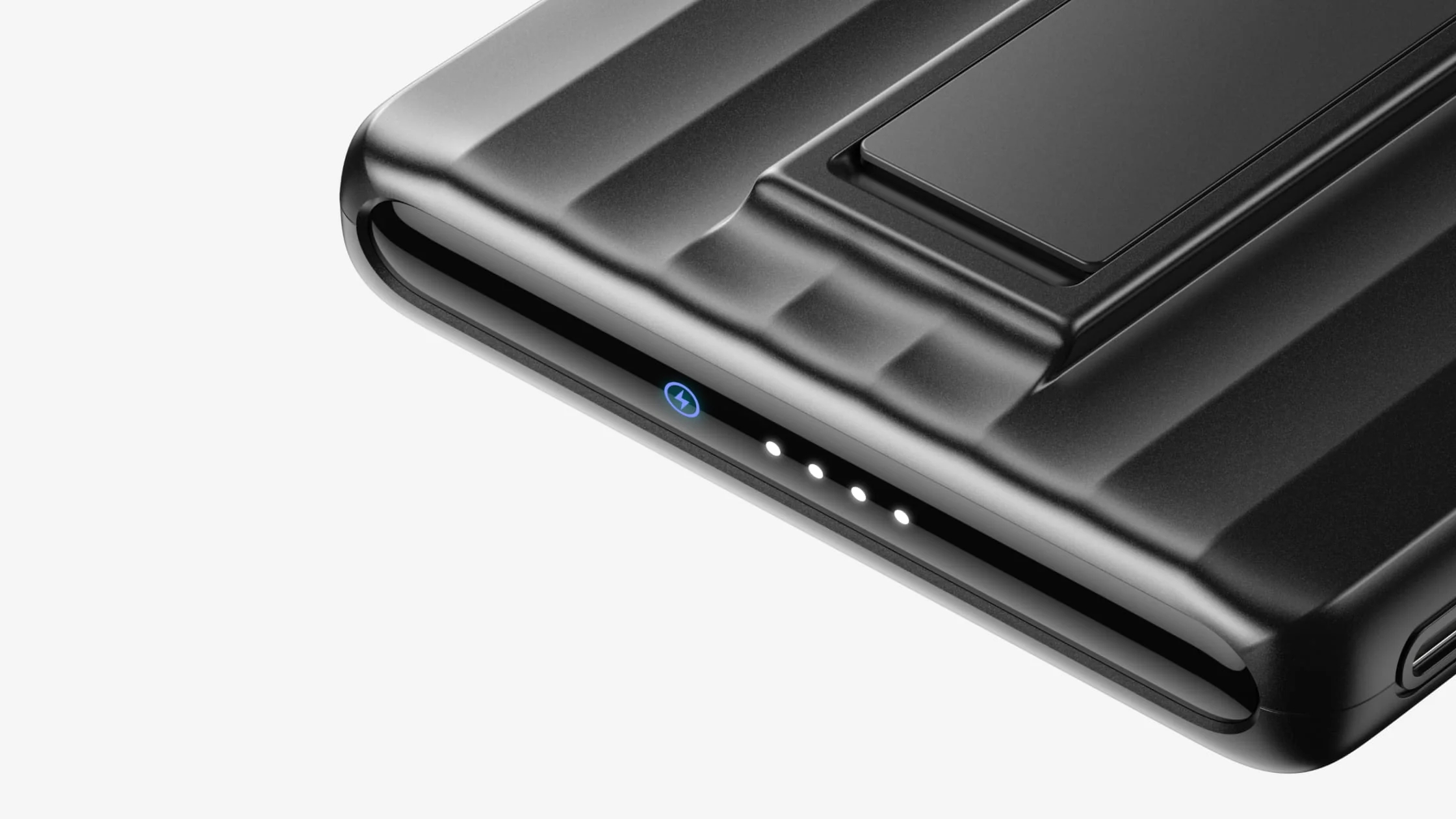 Đèn báo nguồn LEDBốn đèn LED theo dõi mức pin theo thời gian thực. Kiểm tra lượng pin còn lại giữa chuyến bay, khi đi bộ đường dài hoặc khi mất điện, và lên kế hoạch sạc pin tiếp theo một cách dễ dàng.