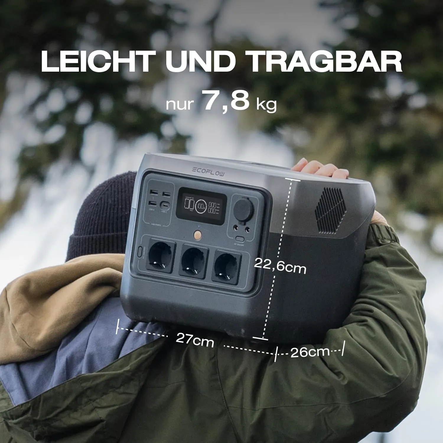 Trạm Sạc Dự Phòng Di Động EcoFlow River 2 Pro | 768Wh - 9SS.VN Phân Phối Chính Hãng