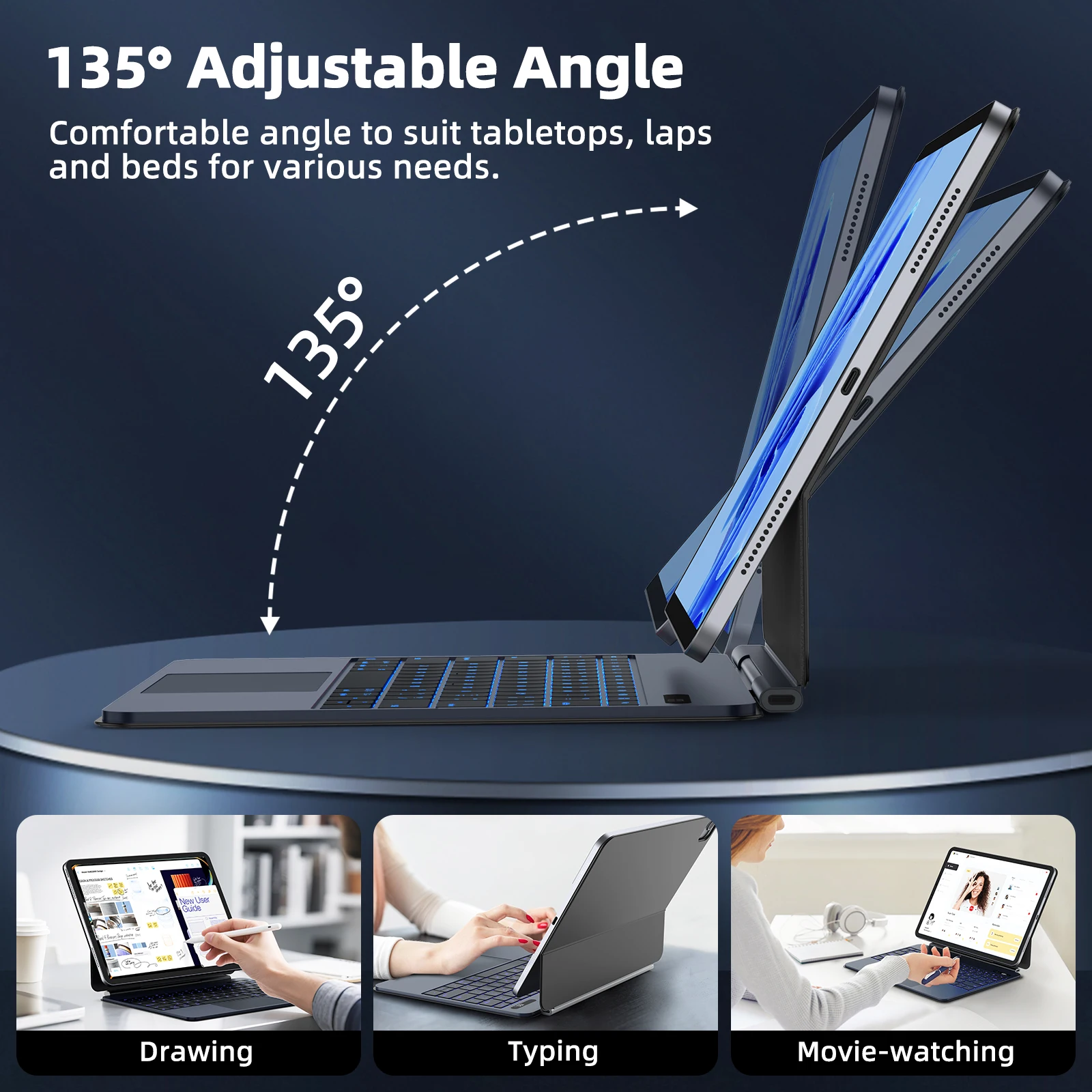 Bàn phím iPad Pro 11 Dux Ducis MK Pro Series | 9SS.VN Phân Phối Chính Hãng